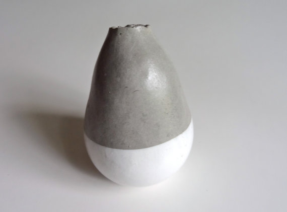 little eli concrete vase